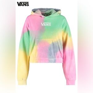 Vans Multicolor Tie-Dye cropped Hoodie